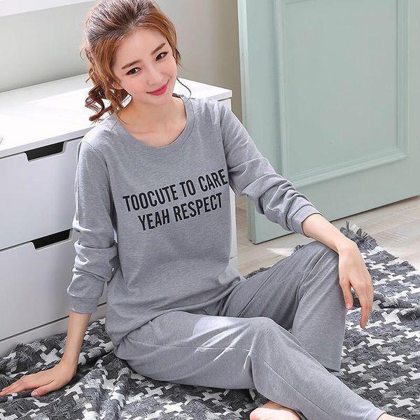 2024 Women's Cartoon Long Sleeve Pajama Set